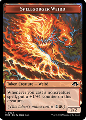 Eldrazi Spawn // Spellgorger Weird Double-Sided Token [Modern Horizons 3 Tokens] | Jack's On Queen