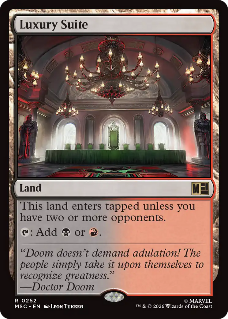 Luxury Suite (Surge Foil) [Marvel Super Heroes Commander] | Jack's On Queen