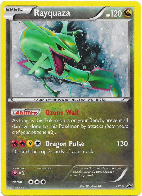 Rayquaza (XY64) (Jumbo Card) [XY: Black Star Promos] | Jack's On Queen