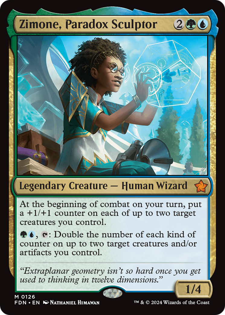 Zimone, Paradox Sculptor [Foundations] | Jack's On Queen