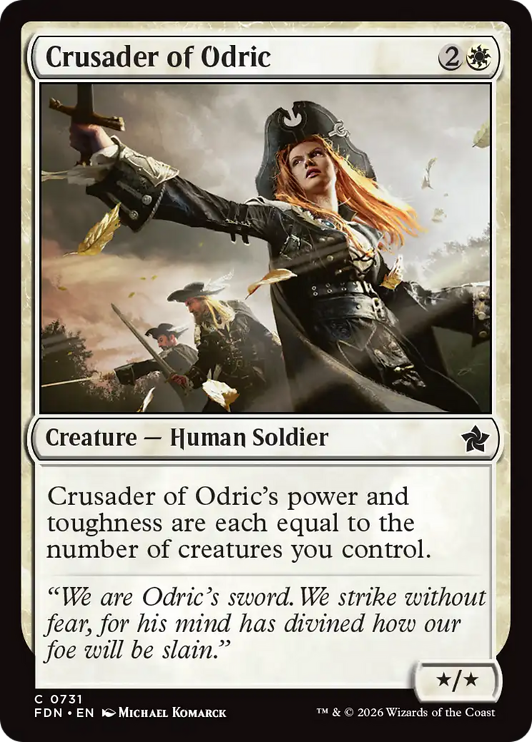 Crusader of Odric (0731) [Foundations] | Jack's On Queen