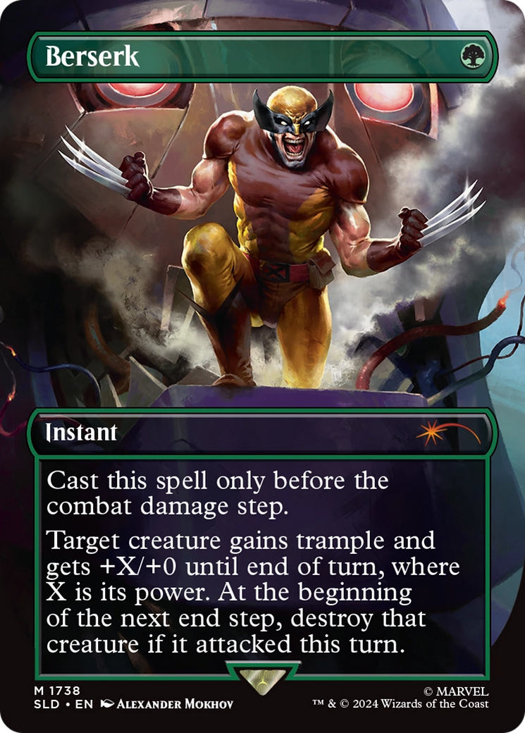 Berserk (1738) (Rainbow Foil) [Secret Lair Drop Series] | Jack's On Queen