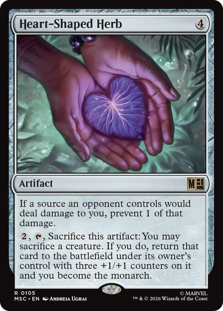 Heart-Shaped Herb [Marvel Super Heroes Commander] | Jack's On Queen