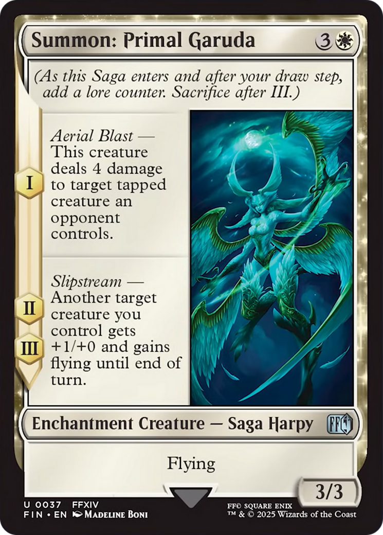 Summon: Primal Garuda [FINAL FANTASY] | Jack's On Queen
