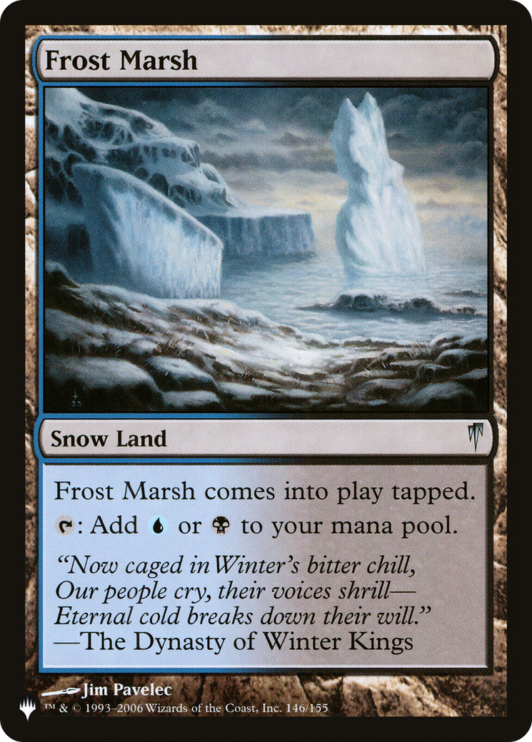 Frost Marsh [The List] | Jack's On Queen