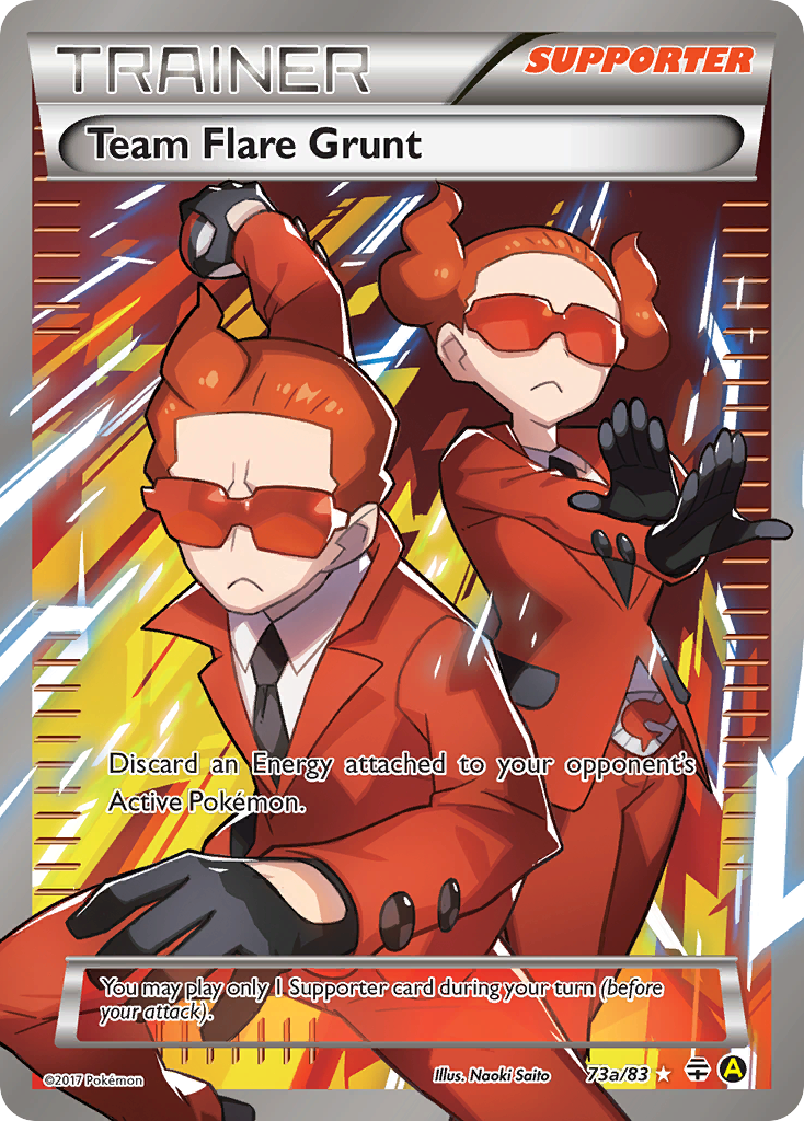 Team Flare Grunt (73a/83) [Alternate Art Promos] | Jack's On Queen