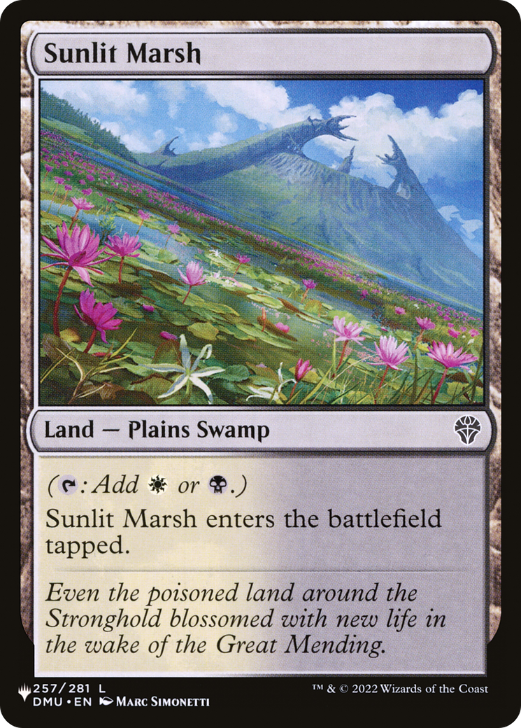 Sunlit Marsh [The List Reprints] | Jack's On Queen