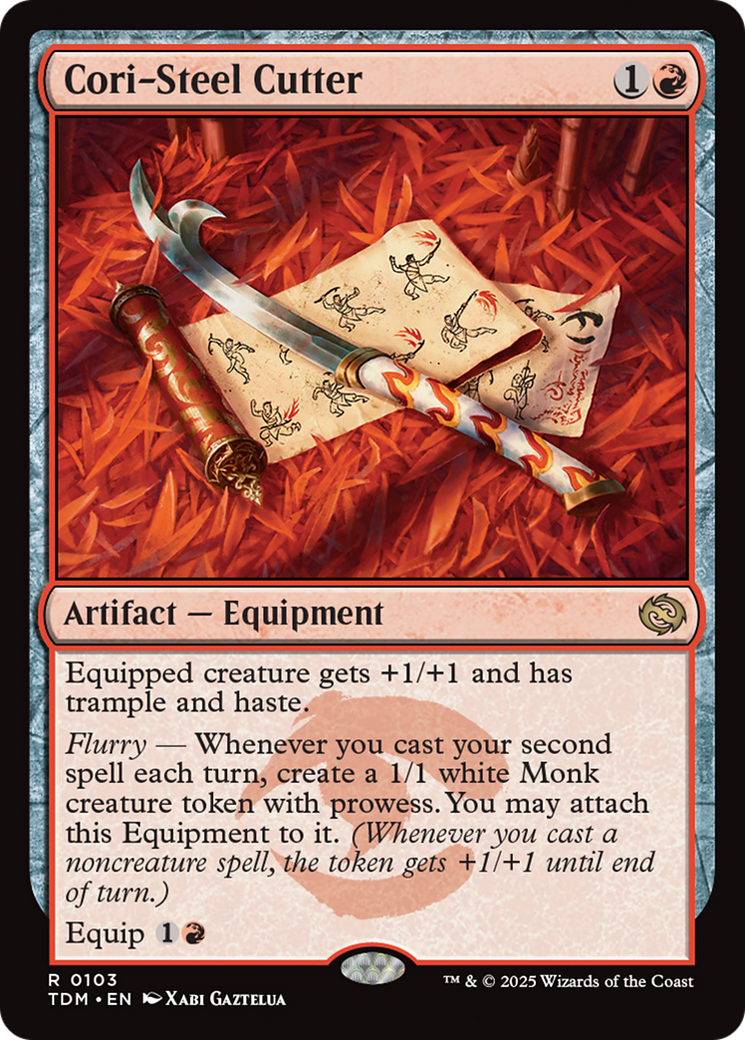 Cori-Steel Cutter [Tarkir: Dragonstorm] | Jack's On Queen
