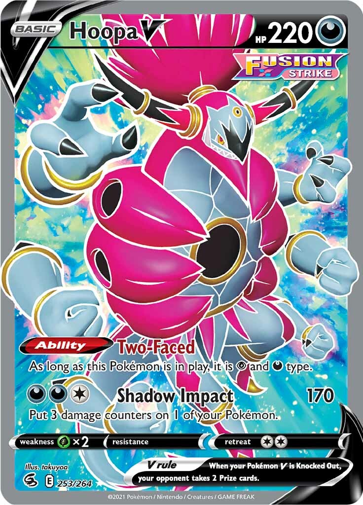 Hoopa V (253/264) [Sword & Shield: Fusion Strike] | Jack's On Queen