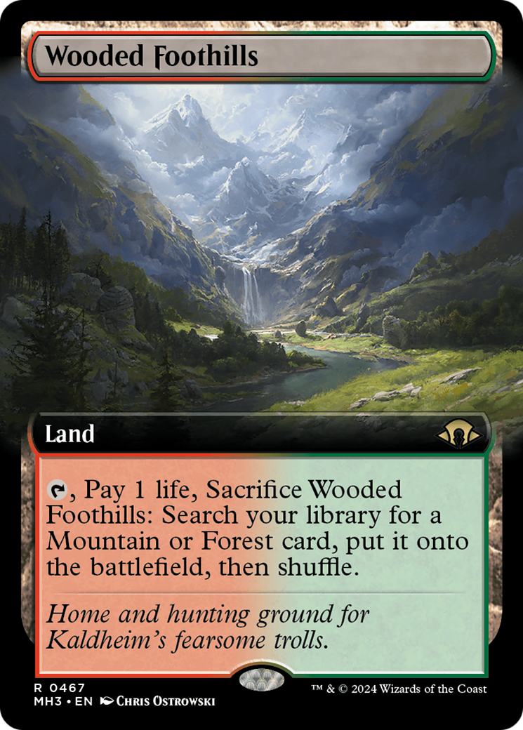 Wooded Foothills (Extended Art) [Modern Horizons 3] | Jack's On Queen