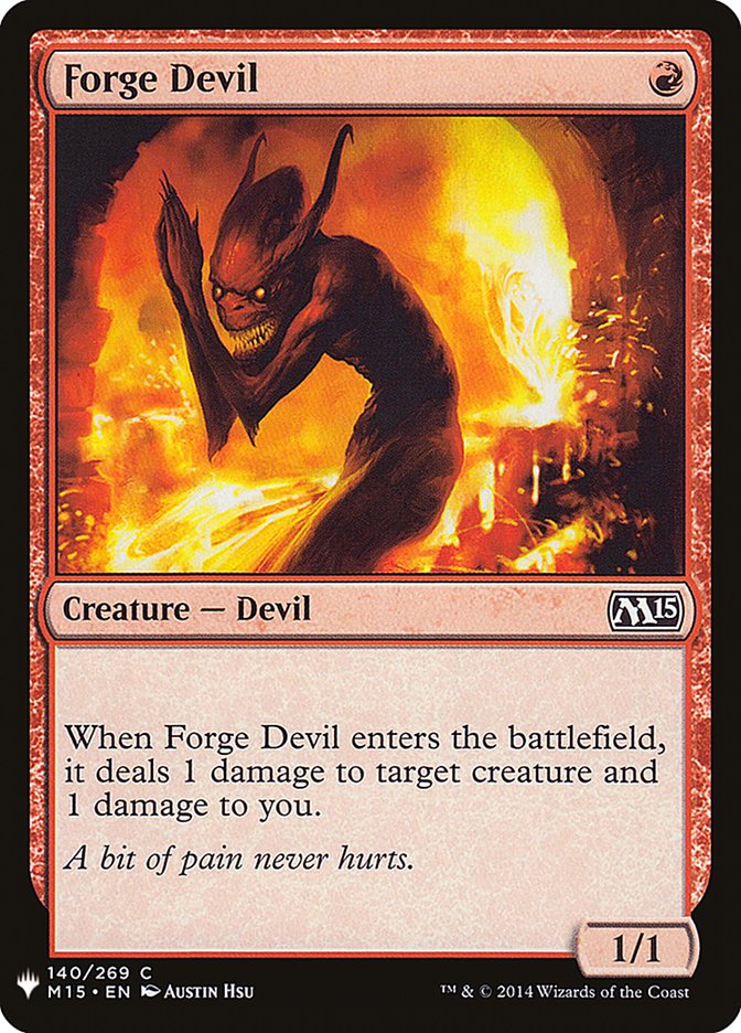 Forge Devil [Mystery Booster] | Jack's On Queen