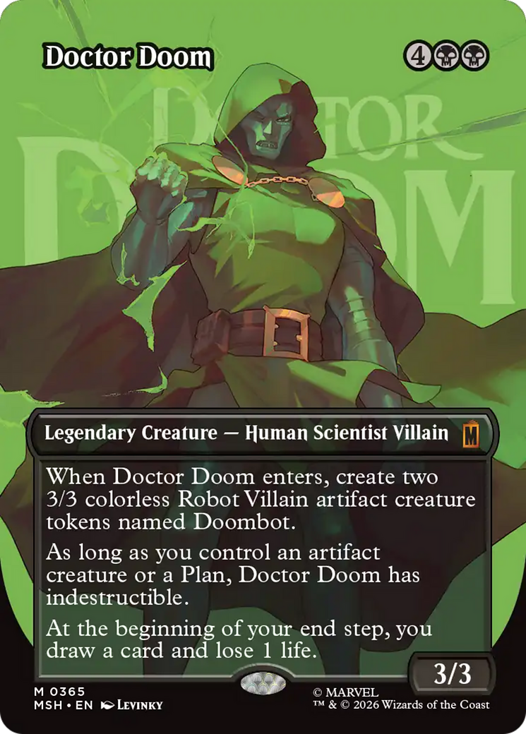 Doctor Doom (Borderless) (365) [Marvel Super Heroes] | Jack's On Queen