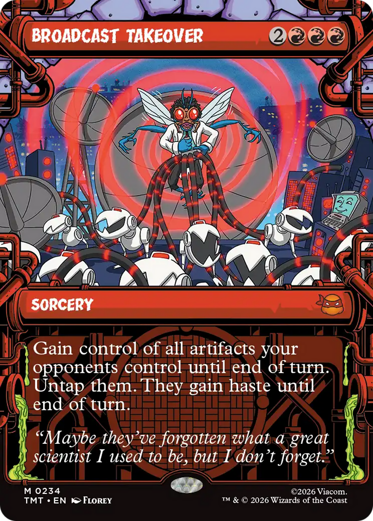 Broadcast Takeover (Showcase) [Teenage Mutant Ninja Turtles] | Jack's On Queen