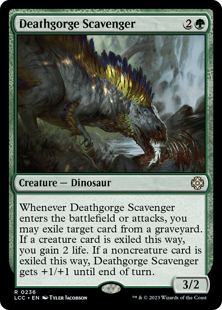 Deathgorge Scavenger [The Lost Caverns of Ixalan Commander] | Jack's On Queen