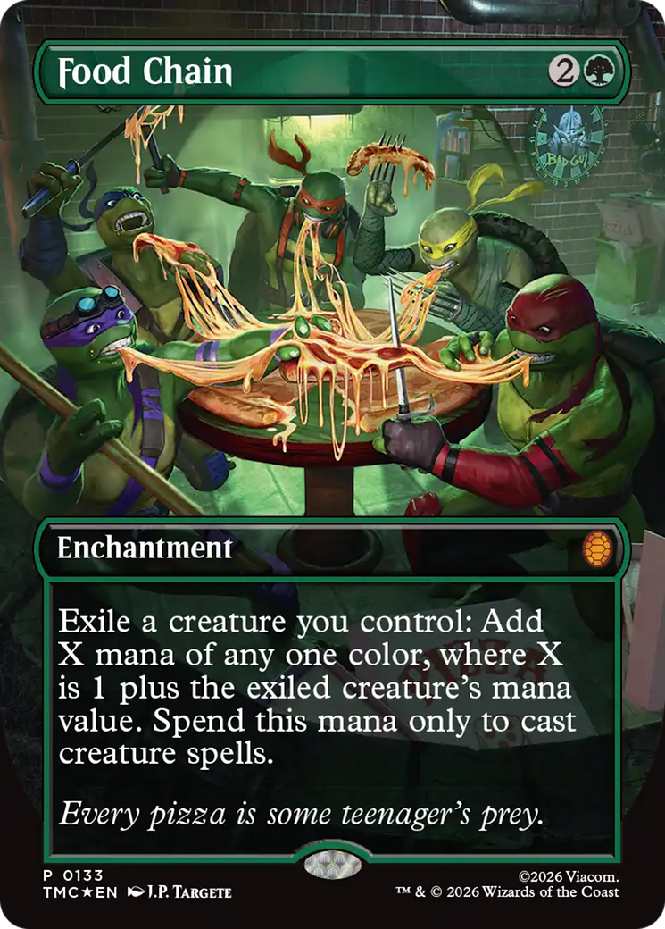 Food Chain (Borderless) [Teenage Mutant Ninja Turtles Commander] | Jack's On Queen