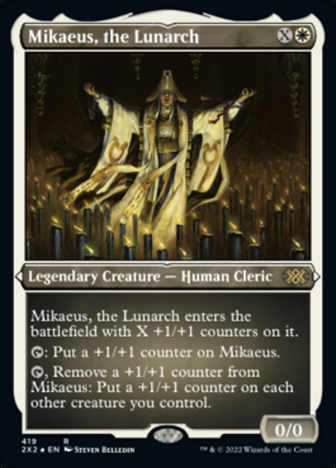 Mikaeus, the Lunarch (Foil Etched) [Double Masters 2022] | Jack's On Queen