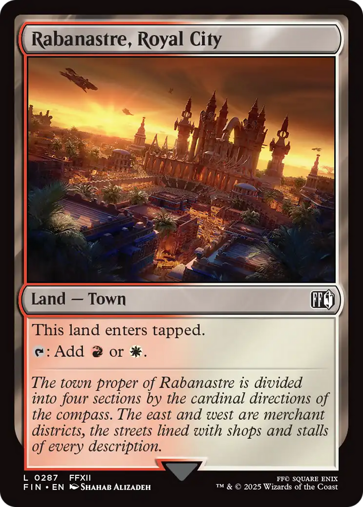 Rabanastre, Royal City [FINAL FANTASY] | Jack's On Queen
