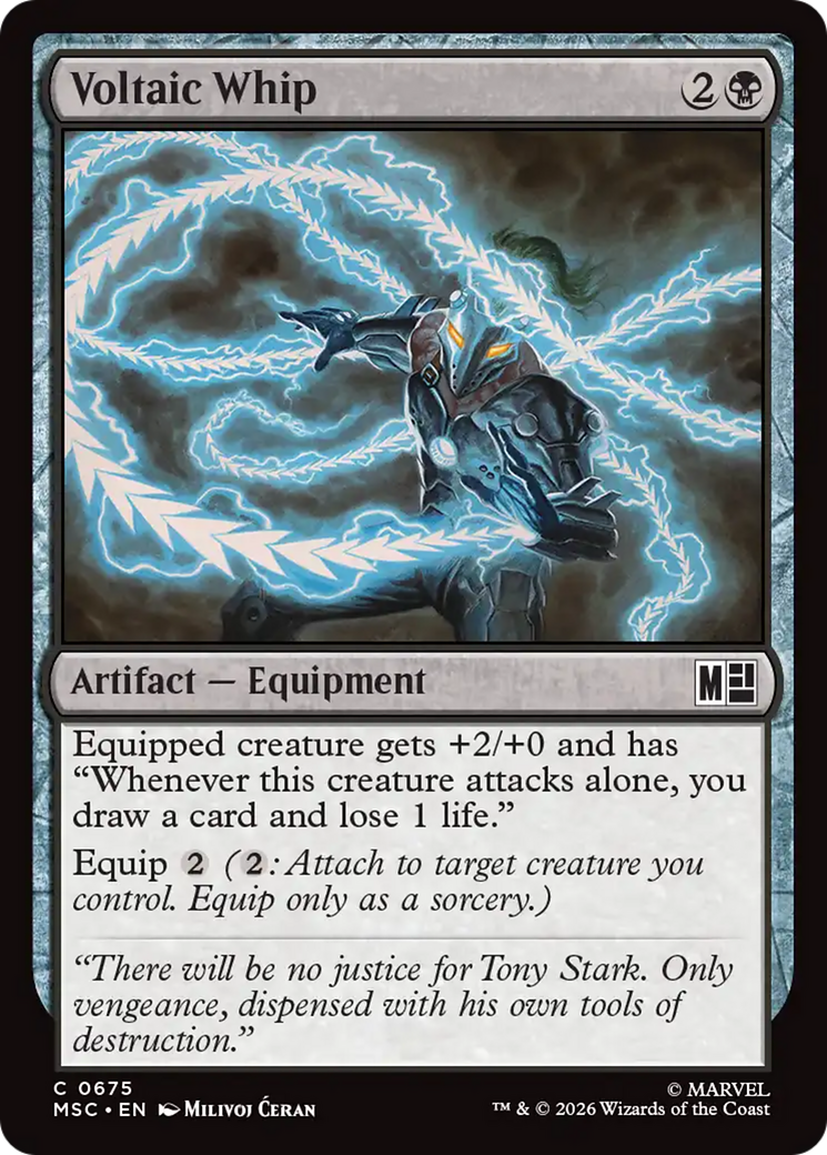 Voltaic Whip [Marvel Super Heroes Commander] | Jack's On Queen
