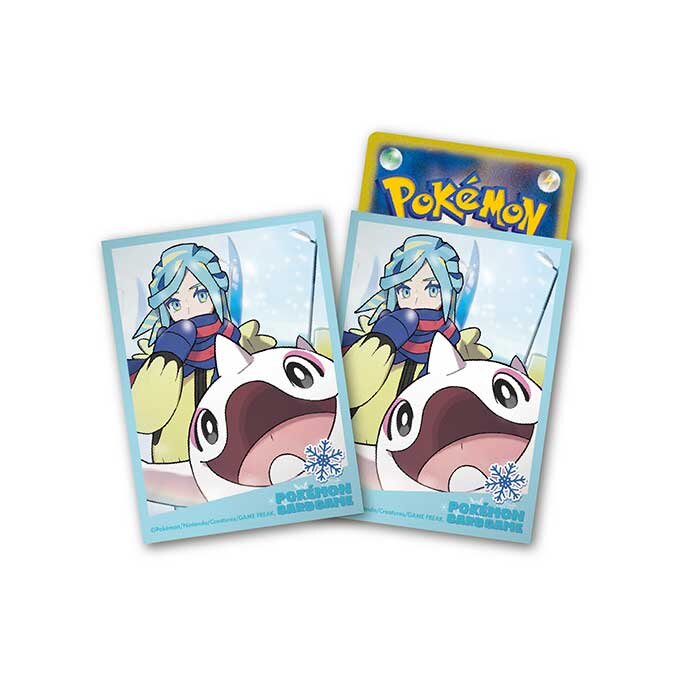 Card Sleeves - Pokemon Trainers Arusha & Cetoddle (64-Pack) (Pokemon Center Japan Exclusive) | Jack's On Queen