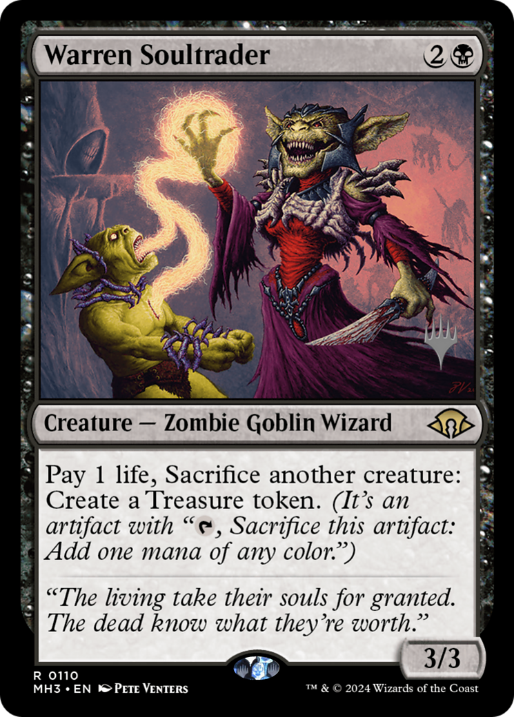 Warren Soultrader (Promo Pack) [Modern Horizons 3 Promos] | Jack's On Queen