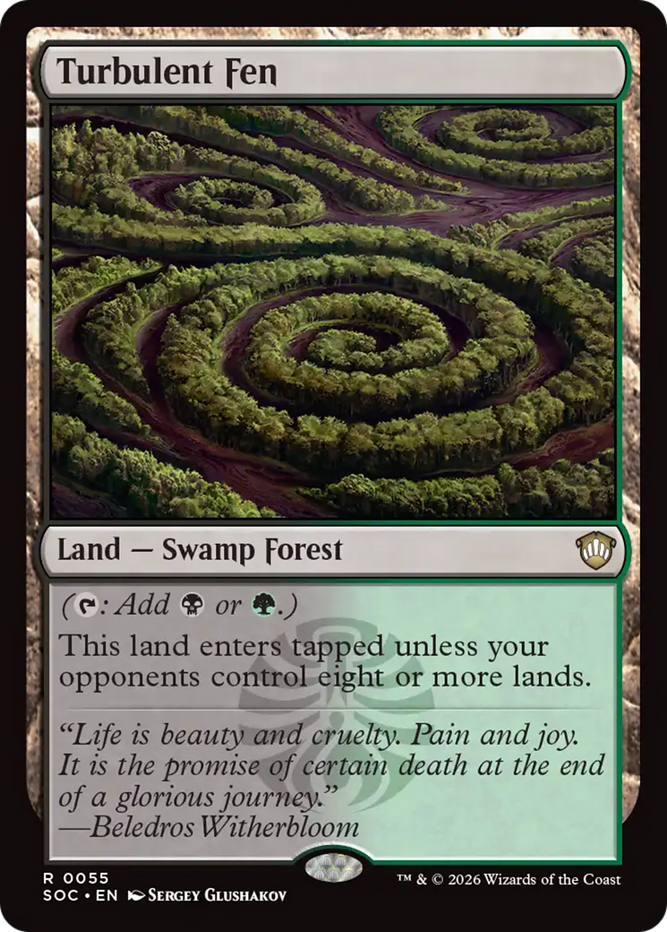 Turbulent Fen [Secrets of Strixhaven Commander] | Jack's On Queen