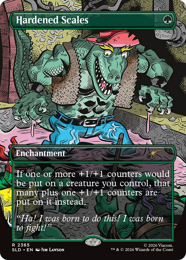 Hardened Scales [Secret Lair Drop Series] | Jack's On Queen