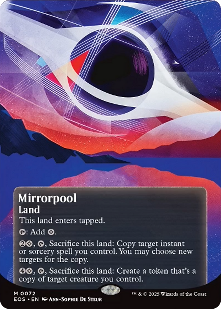 Mirrorpool (0072) (Borderless) [Edge of Eternities: Stellar Sights] | Jack's On Queen