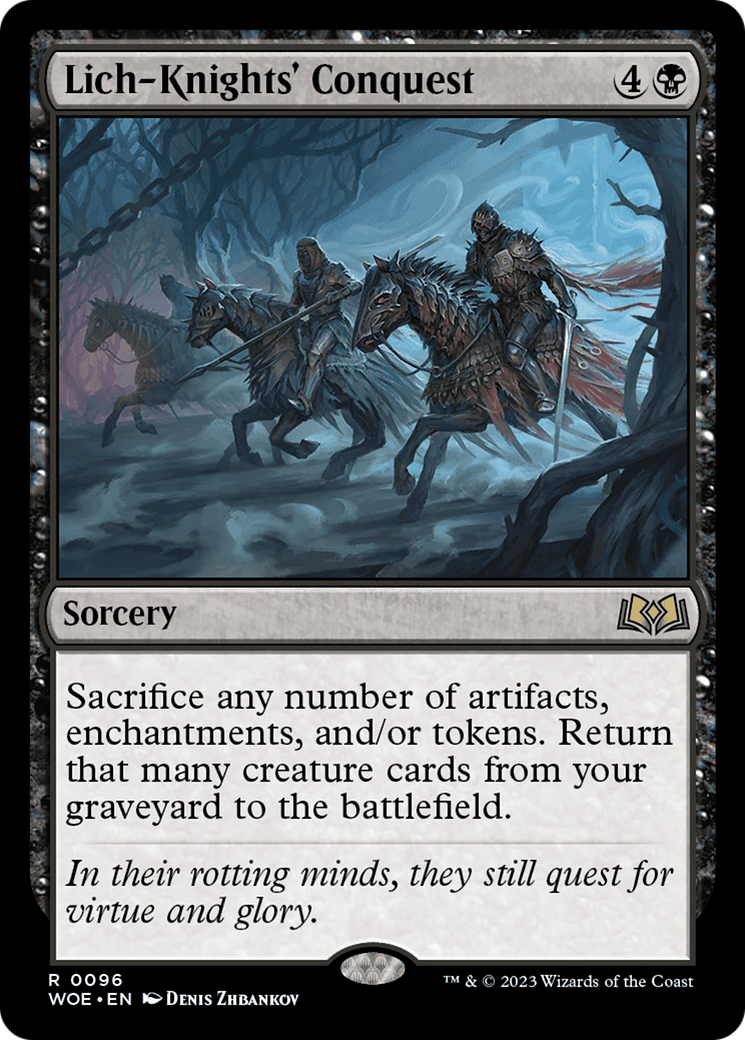 Lich-Knights' Conquest [Wilds of Eldraine] | Jack's On Queen