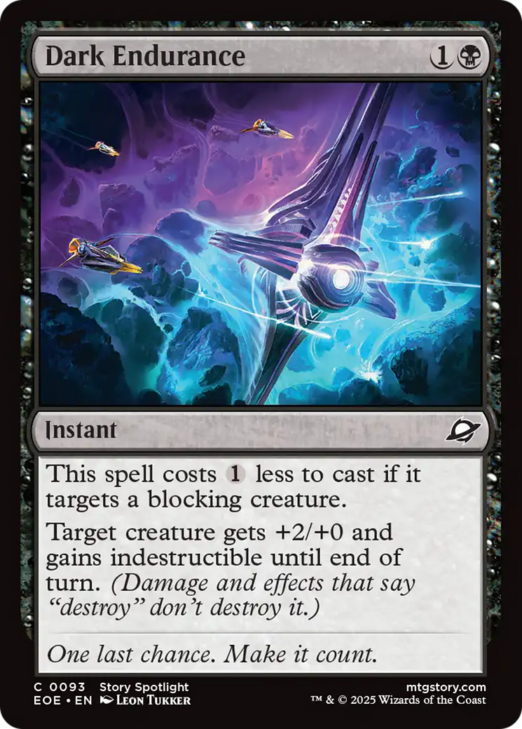 Dark Endurance [Edge of Eternities] | Jack's On Queen