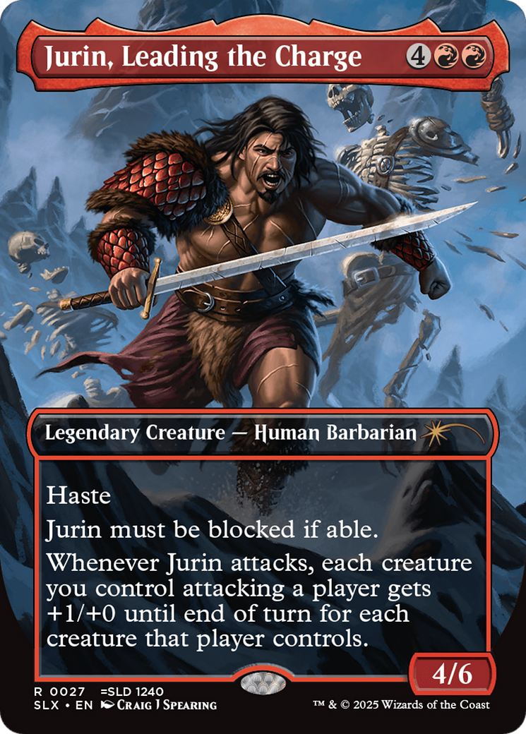 Jurin, Leading the Charge [Secret Lair: Universes Within] | Jack's On Queen