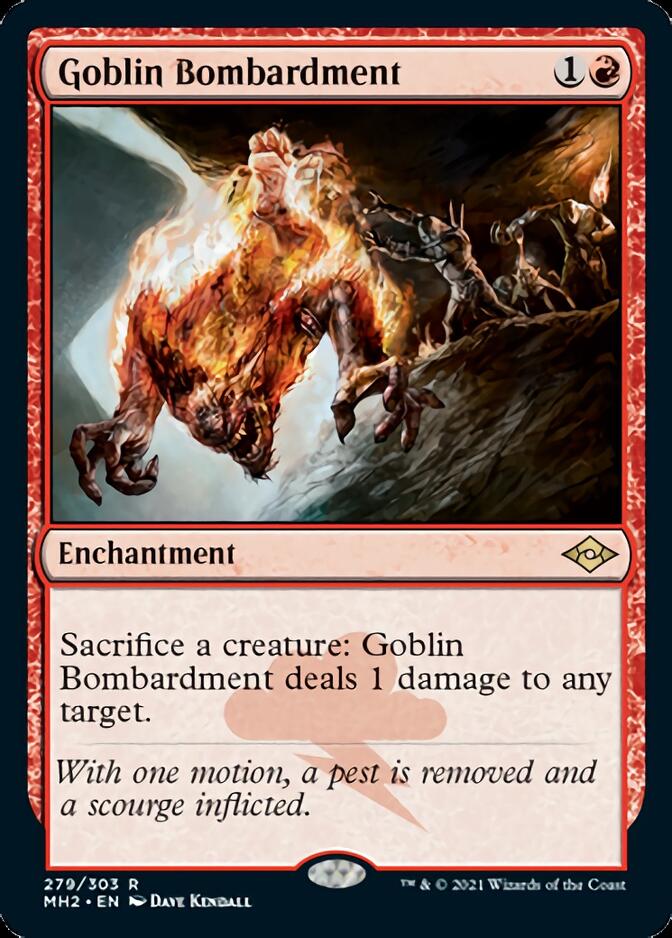 Goblin Bombardment (Foil Etched) [Modern Horizons 2] | Jack's On Queen