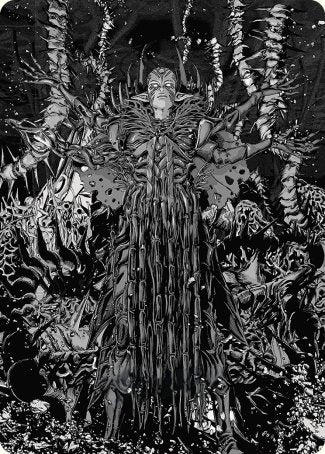Nissa, Ascended Animist Art Card [Phyrexia: All Will Be One Art Series] | Jack's On Queen