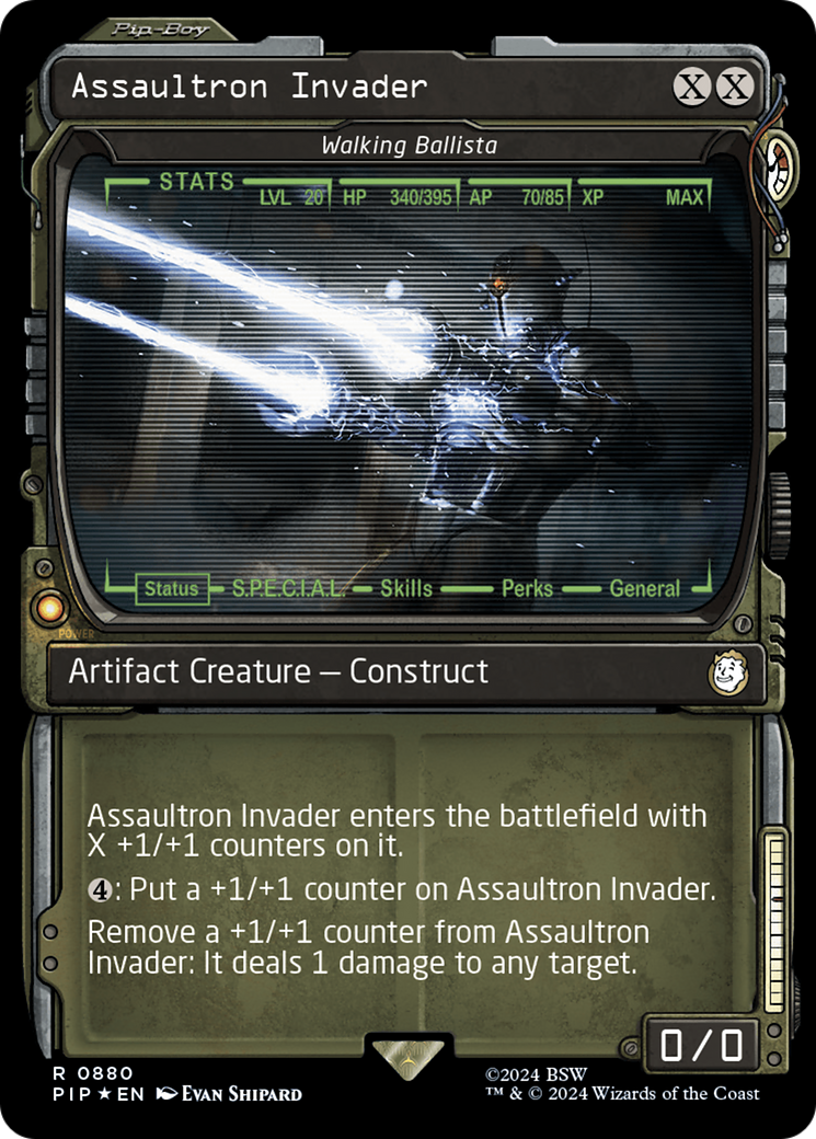 Assaultron Invader - Walking Ballista (Surge Foil) [Fallout] | Jack's On Queen