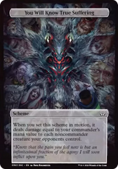 You Will Know True Suffering (Full Art) [Duskmourn: Archenemy] | Jack's On Queen