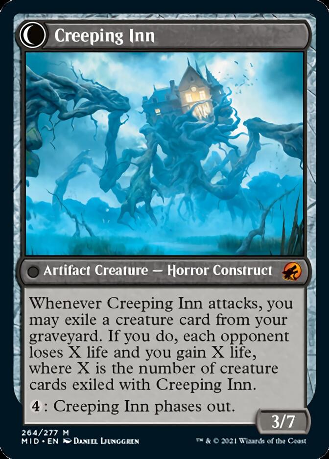 Hostile Hostel // Creeping Inn [Innistrad: Midnight Hunt] | Jack's On Queen