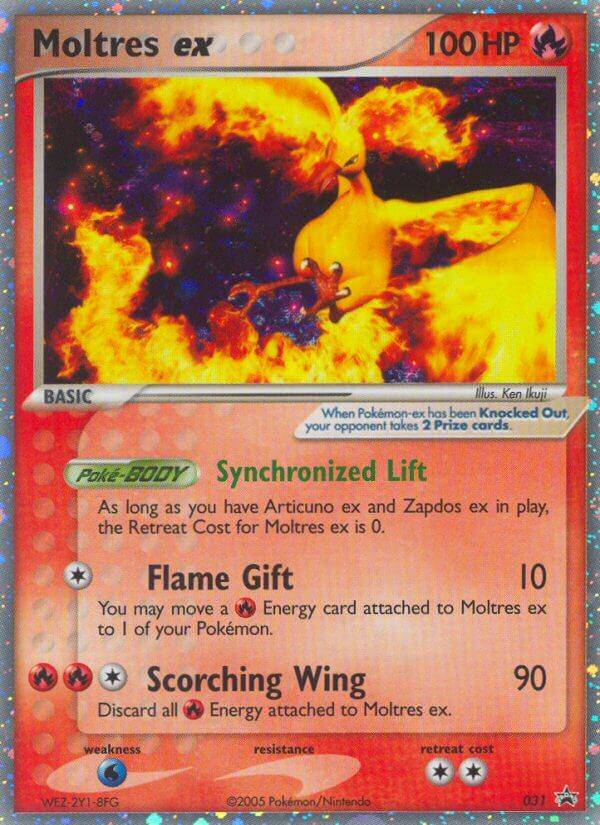 Moltres ex (031) [Nintendo: Black Star Promos] | Jack's On Queen