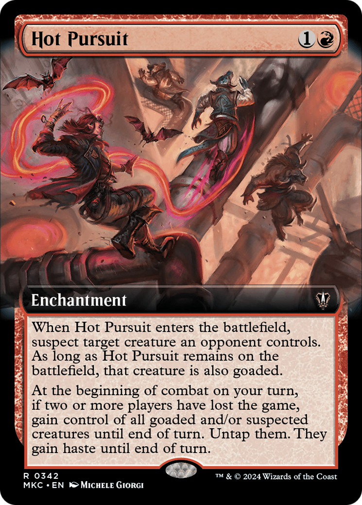 Hot Pursuit (Extended Art) [Murders at Karlov Manor Commander] | Jack's On Queen