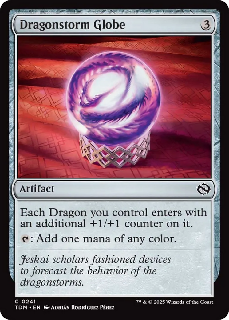 Dragonstorm Globe [Tarkir: Dragonstorm] | Jack's On Queen
