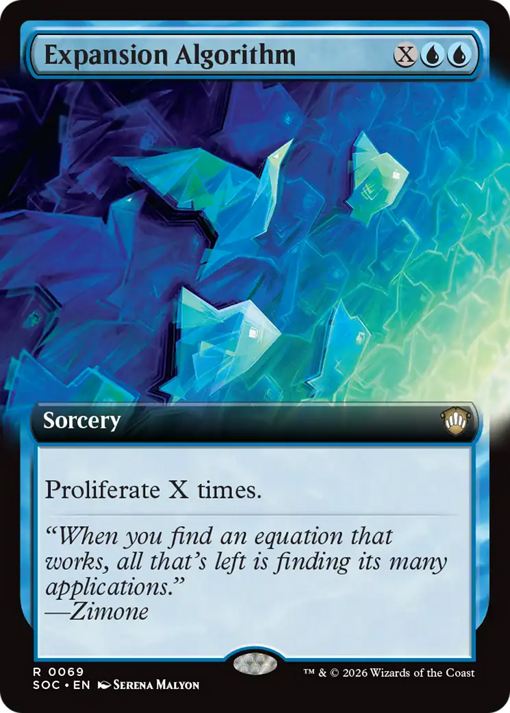 Expansion Algorithm (Extended Art) [Secrets of Strixhaven Commander] | Jack's On Queen
