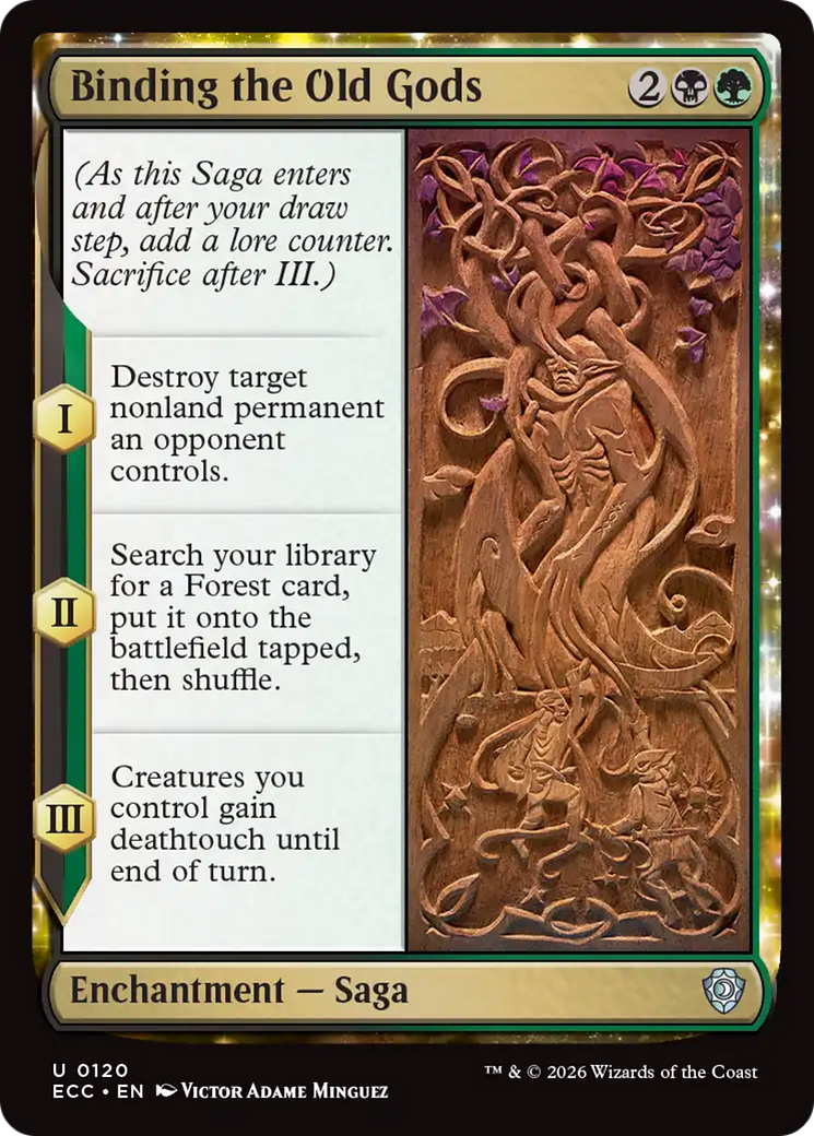 Binding the Old Gods [Lorwyn Eclipsed Commander] | Jack's On Queen