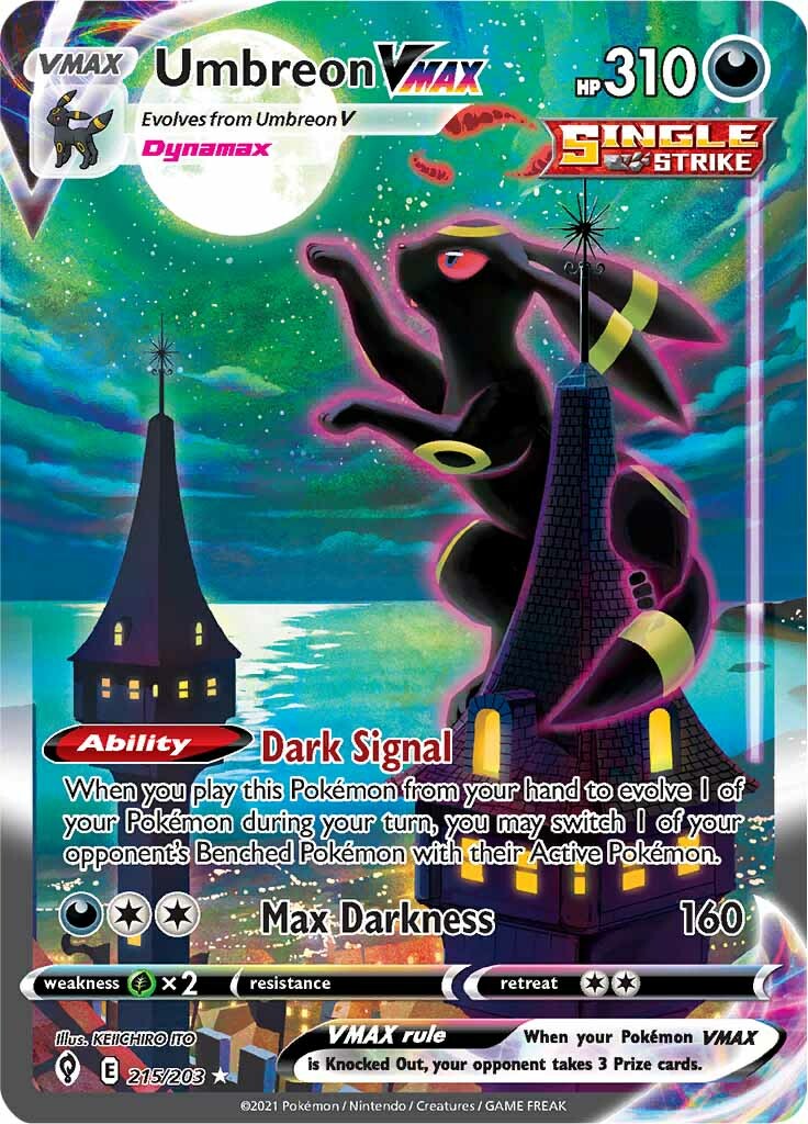 Umbreon VMAX (215/203) [Sword & Shield: Evolving Skies] | Jack's On Queen