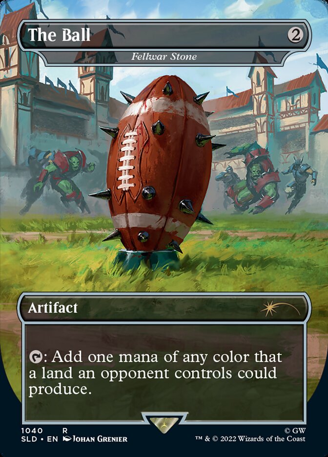 The Ball - Fellwar Stone (Borderless) [Secret Lair Drop Series] | Jack's On Queen