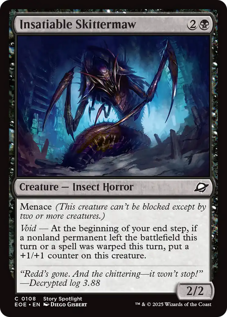 Insatiable Skittermaw [Edge of Eternities] | Jack's On Queen