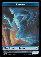 Illusion // Servo Double-Sided Token [Modern Horizons 3 Commander Tokens] | Jack's On Queen