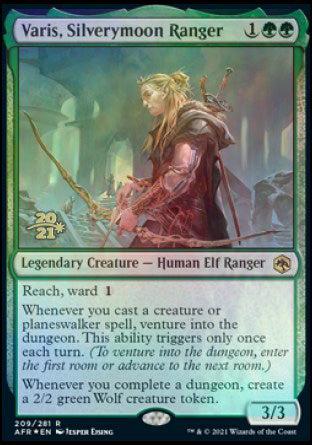 Varis, Silverymoon Ranger [Dungeons & Dragons: Adventures in the Forgotten Realms Prerelease Promos] | Jack's On Queen