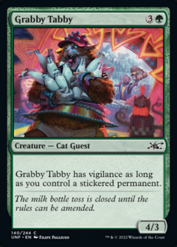 Grabby Tabby [Unfinity] | Jack's On Queen