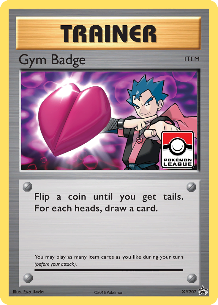 Gym Badge (XY207) (Koga) [XY: Black Star Promos] | Jack's On Queen