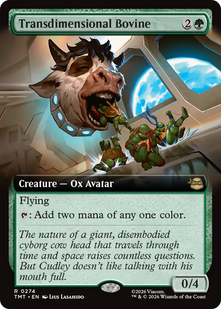 Transdimensional Bovine (Extended Art) [Teenage Mutant Ninja Turtles] | Jack's On Queen