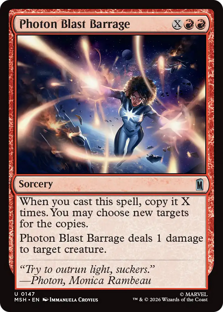 Photon Blast Barrage [Marvel Super Heroes] | Jack's On Queen
