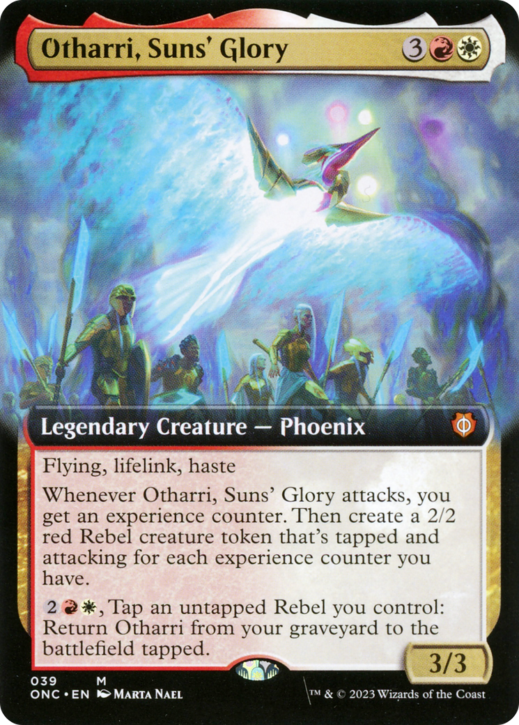 Otharri, Suns' Glory (Extended Art) [Phyrexia: All Will Be One Commander] | Jack's On Queen